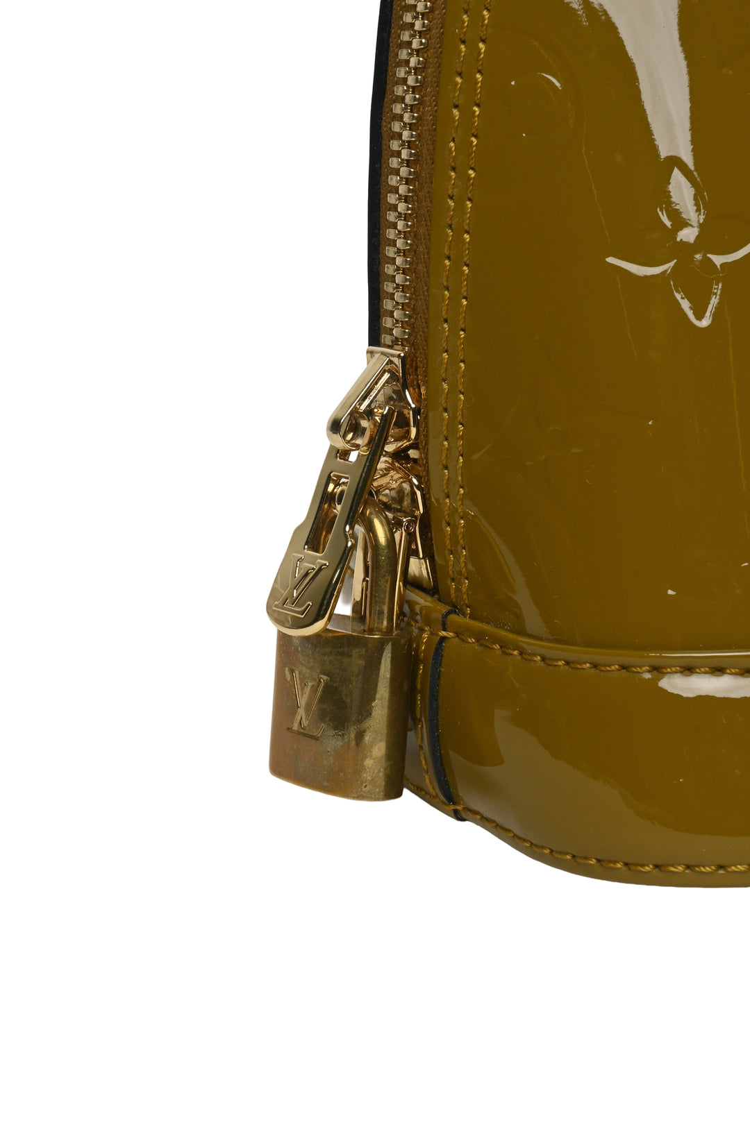 Louis Vuitton 2012 Monogram Vernis Alma BB Bag