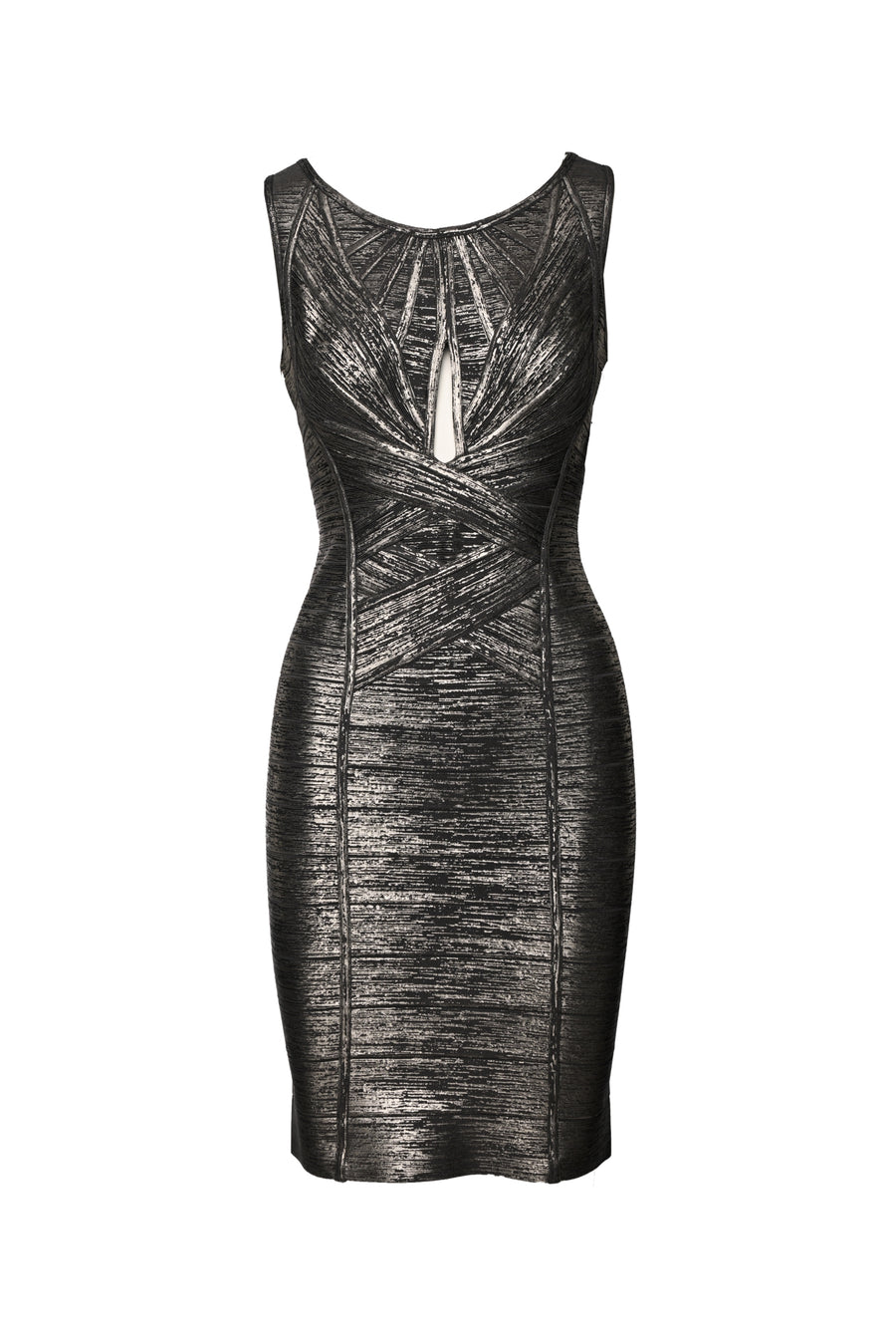 Herve Leger Size M Metallic Mini Bandage Dress - Luxury Used Designer Dresses - Turnabout Turnabout Luxury Resale Herve Leger Size M Metallic Mini Bandage Dress - Luxury Used Designer Dresses - Turnabout Turnabout Luxury Resale