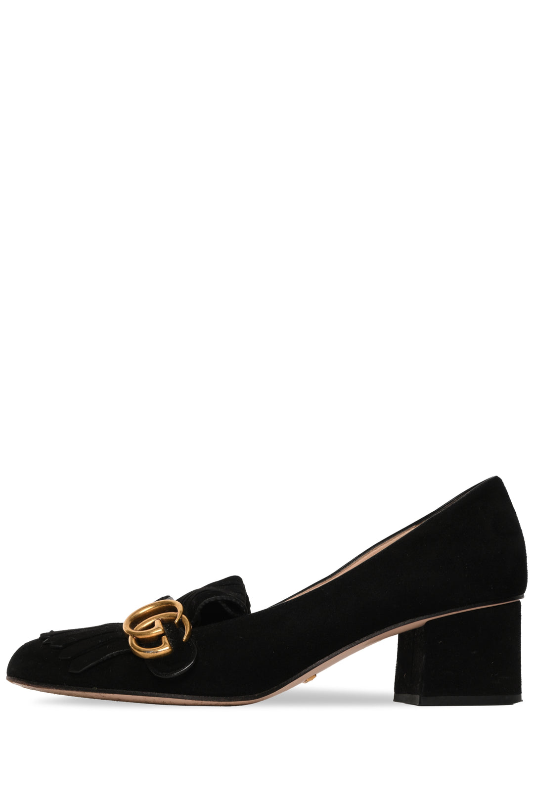 Gucci Size 40.5 Suede Marmont Pumps