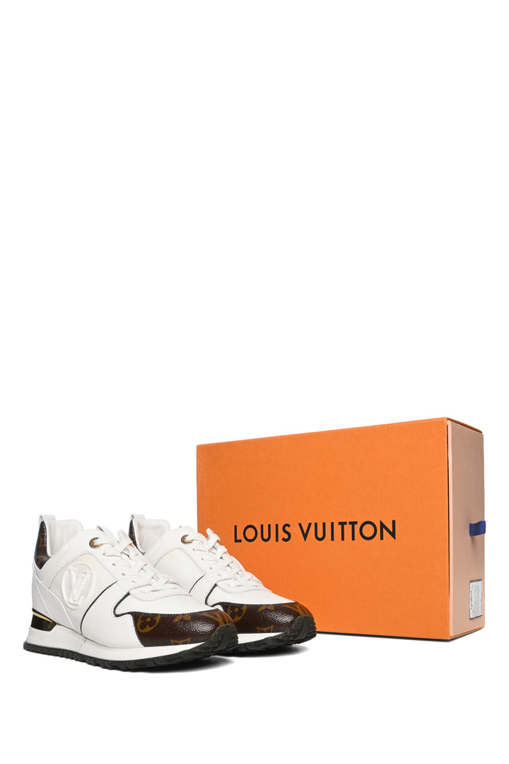 Louis Vuitton Size 38 Monogram Run Away Sneaker