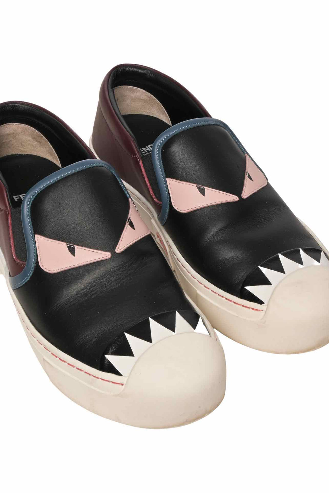 Fendi Size 36 Monster Slip On Sneaker