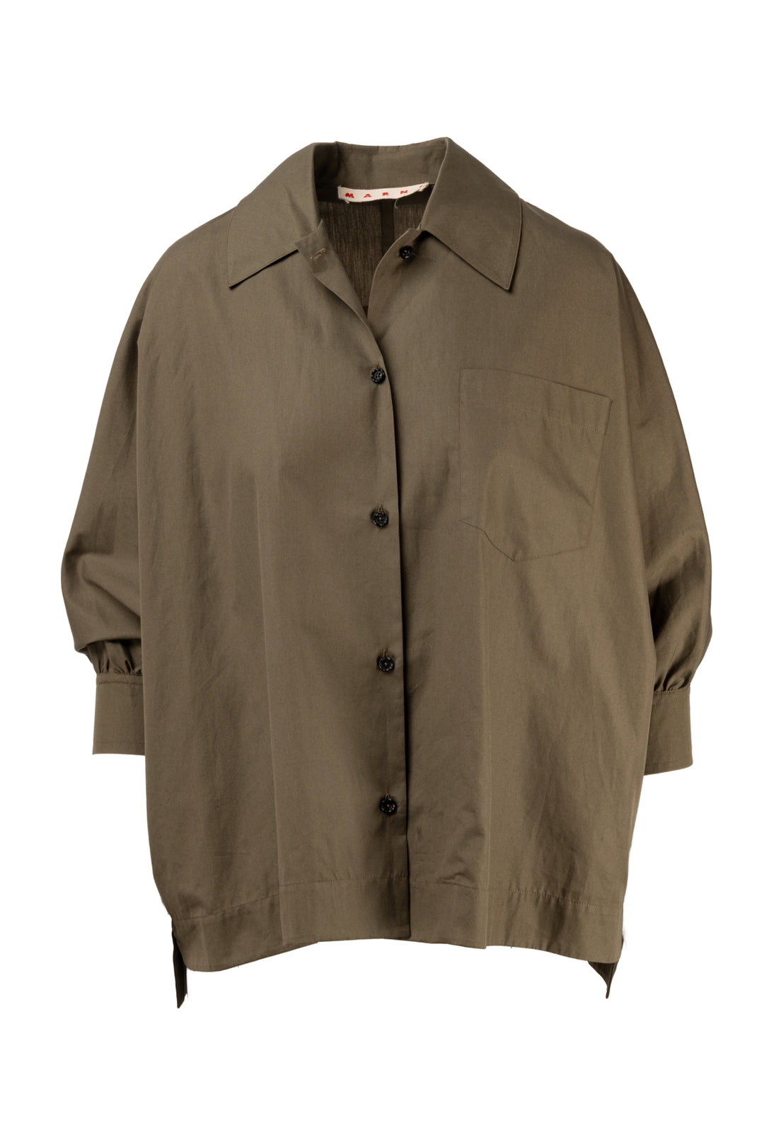 Marni Size 2 Boxy Cotton Shirt