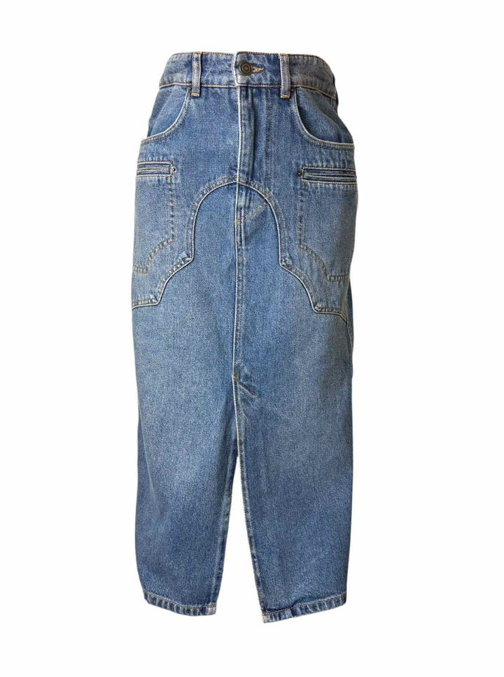 Isabel Marant Size 36 Long Denim Skirt
