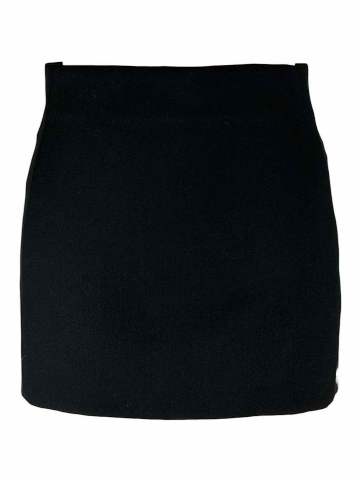 Wardrobe.NYC Size S Wool Mini Skirt