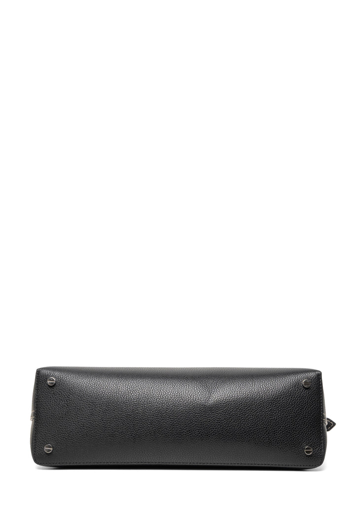 Toteme T-Lock Leather Shoulder Bag