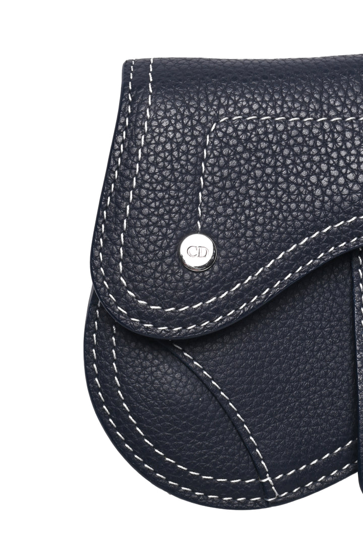 Dior 2018 Leather Saddle Bag Charm