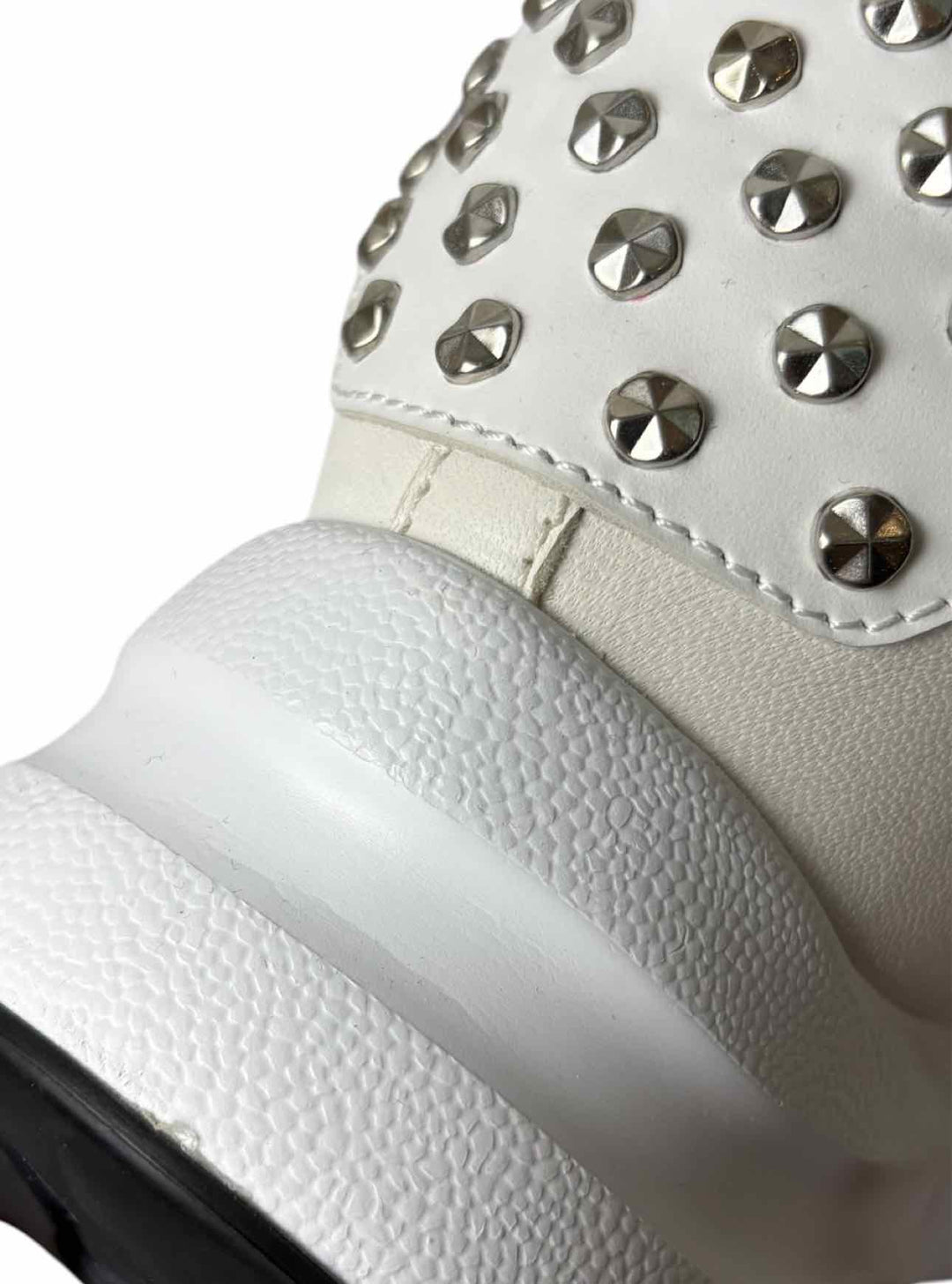Alexander Mcqueen Size 6.5 Studded Leather Sneaker