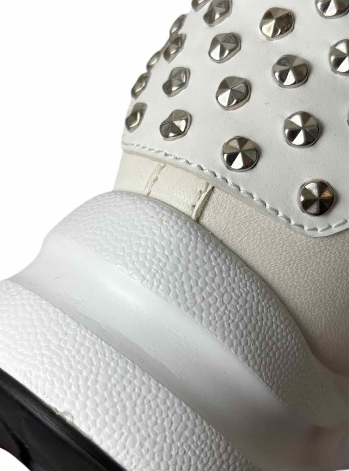 Alexander Mcqueen Size 6.5 Studded Leather Sneaker
