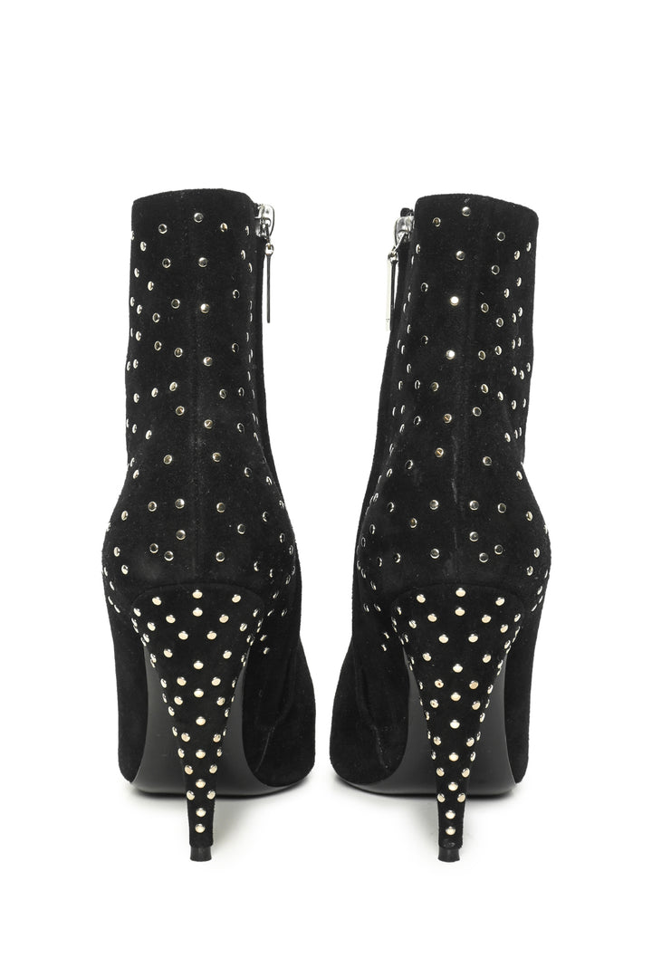 Saint Laurent Size 36.5 Kiki Studded Ankle Boots