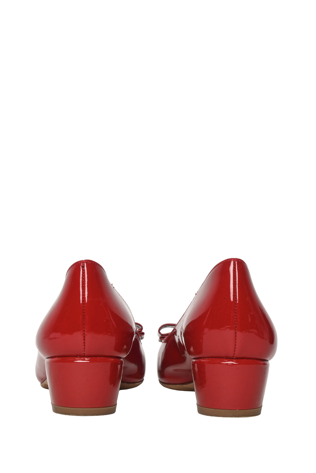 Salvatore Ferragamo Size 8.5 Vara Patent Pumps
