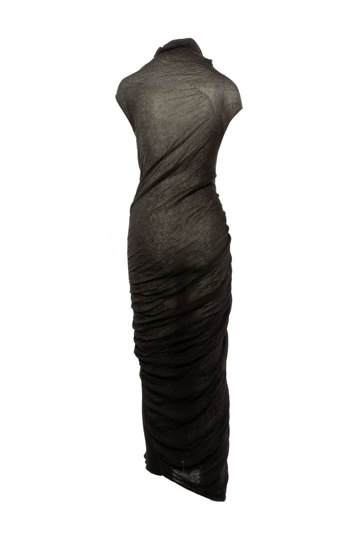 Issey Miyake Size 2 Ribbed Knit Dress