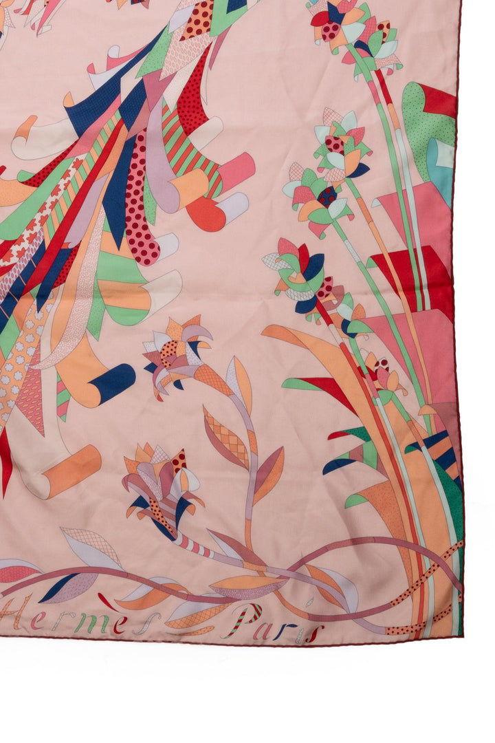 Hermes 'Paradis de Soie' Silk Shawl