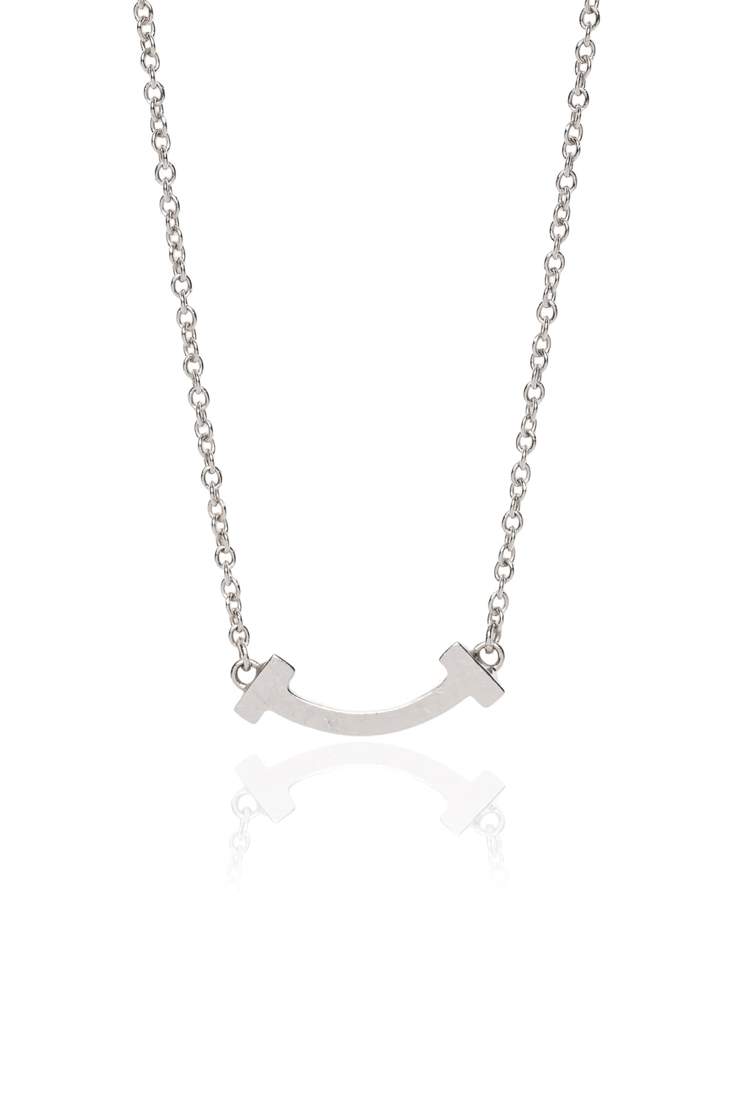 Tiffany Mini T Smile Necklace