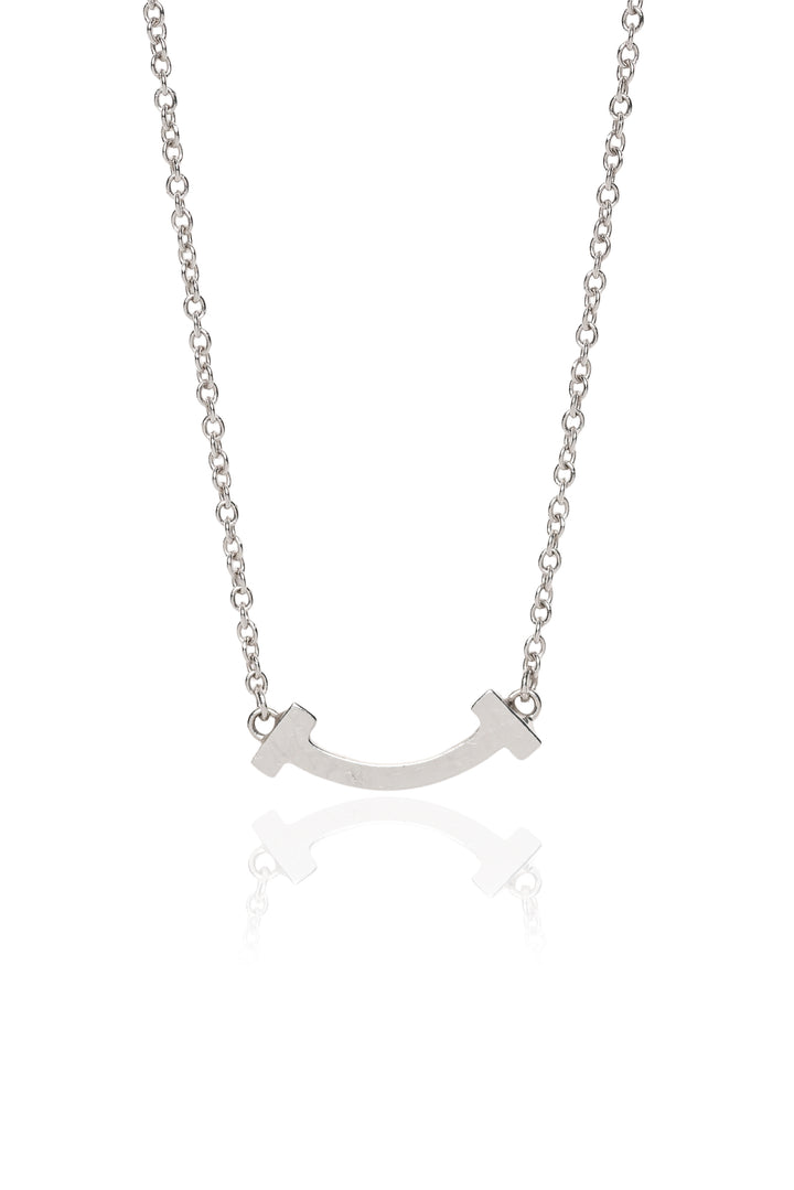 Tiffany Mini T Smile Necklace