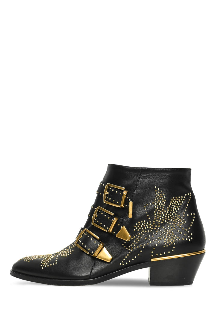 Chloe Size 39 Studded Susanna Ankle Boots