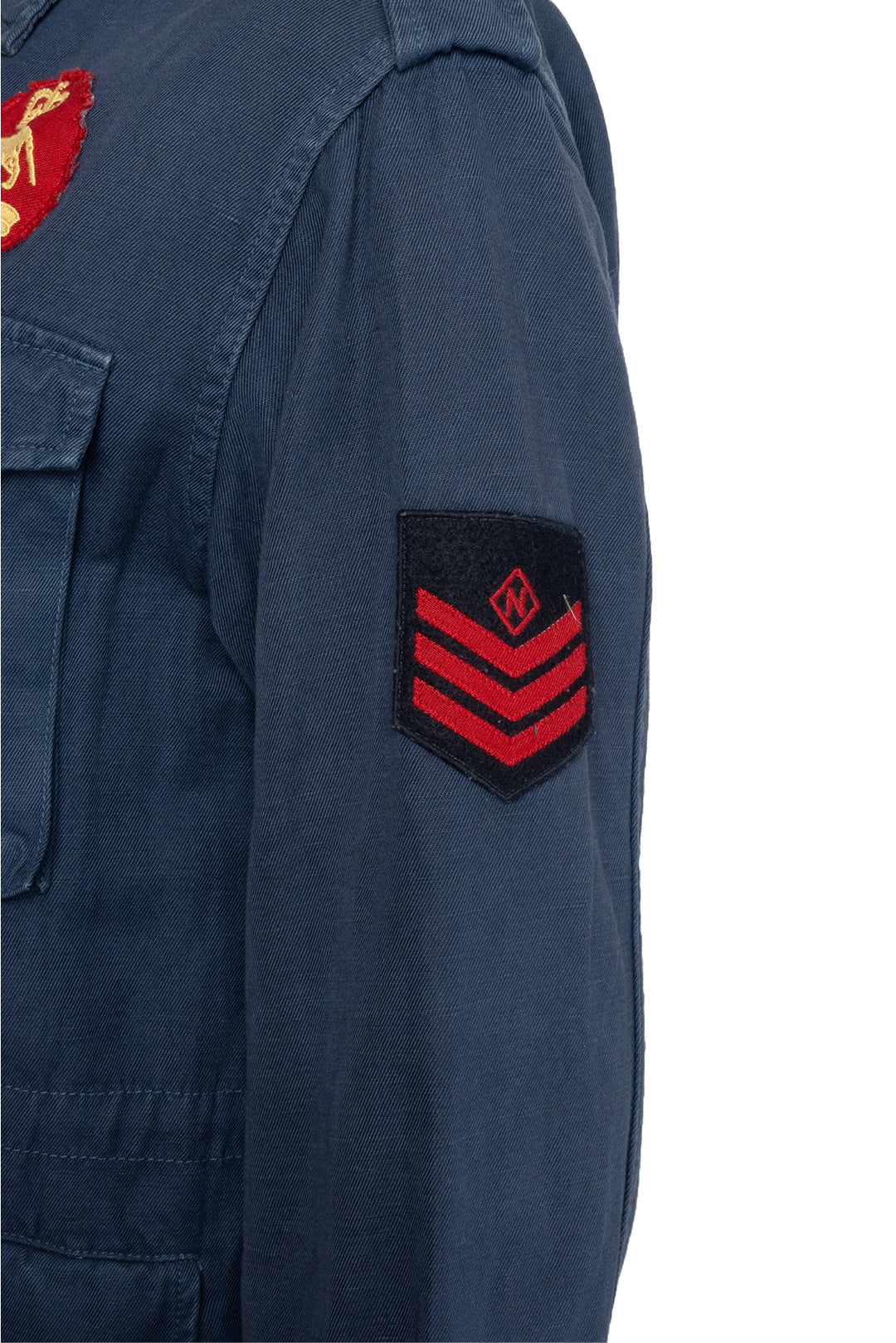 Nili Lotan Size S Patch Army Jacket