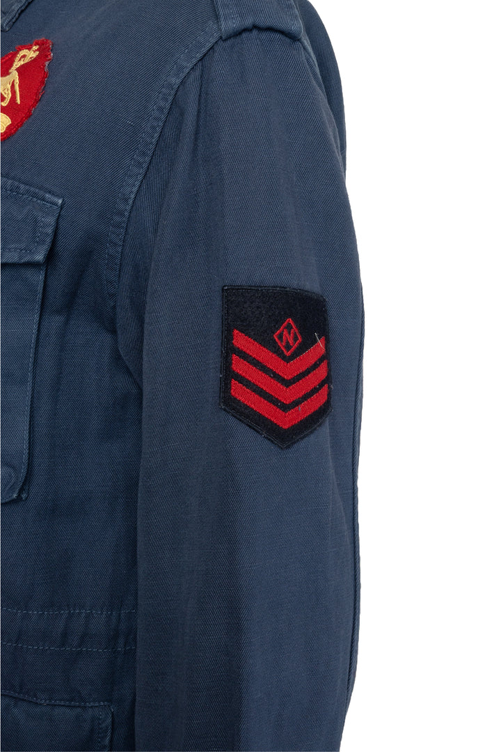 Nili Lotan Size S Patch Army Jacket