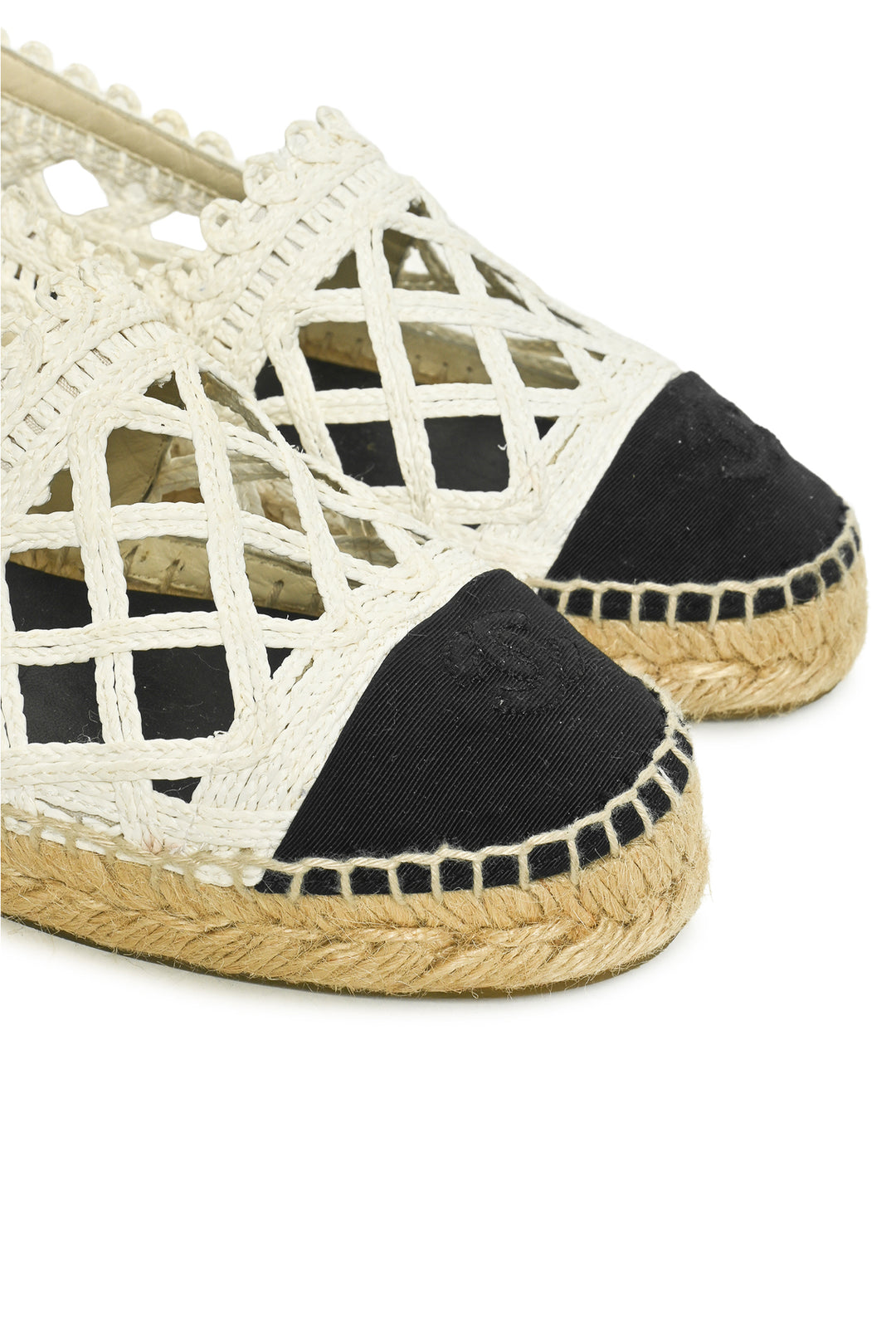 Chanel Size 38 CC Logo Espadrilles
