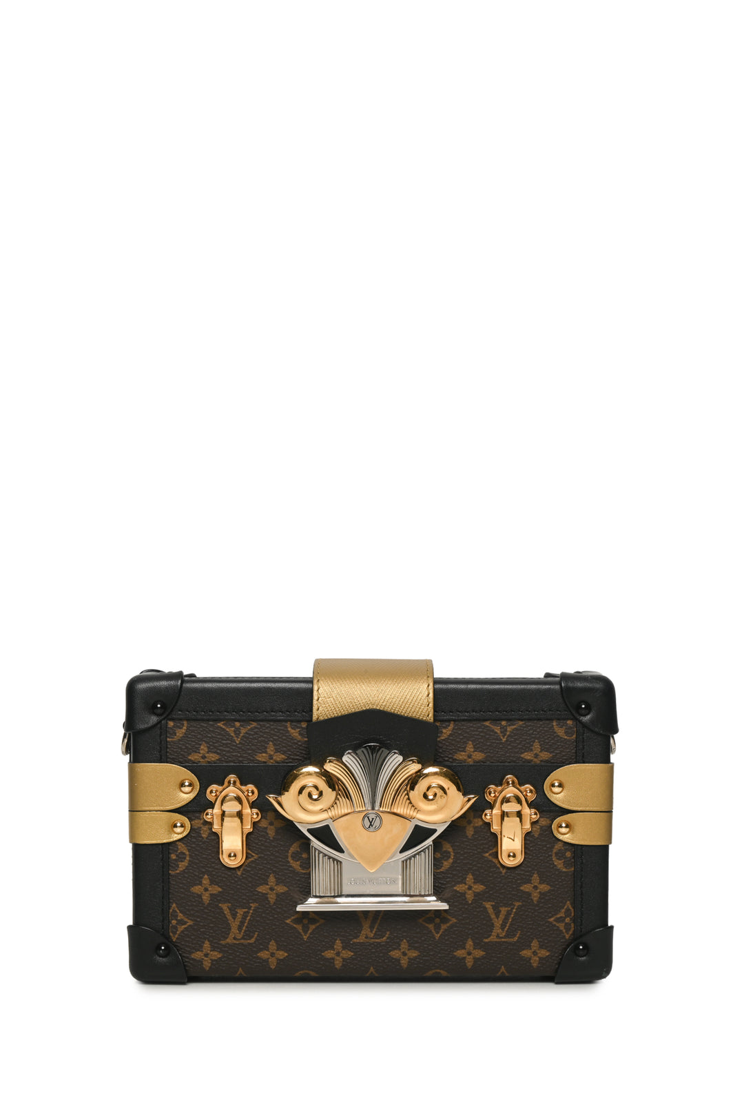 Louis Vuitton 2017 Monogram Parasian Petite Malle Bag