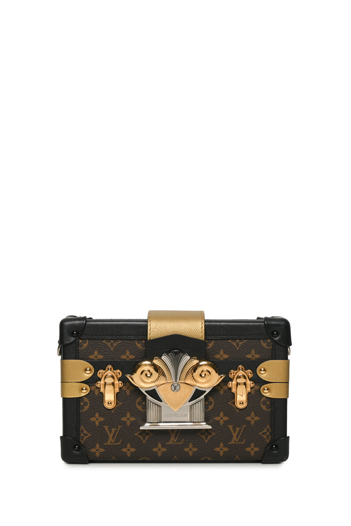 Louis Vuitton 2017 Monogram Parasian Petite Malle Bag