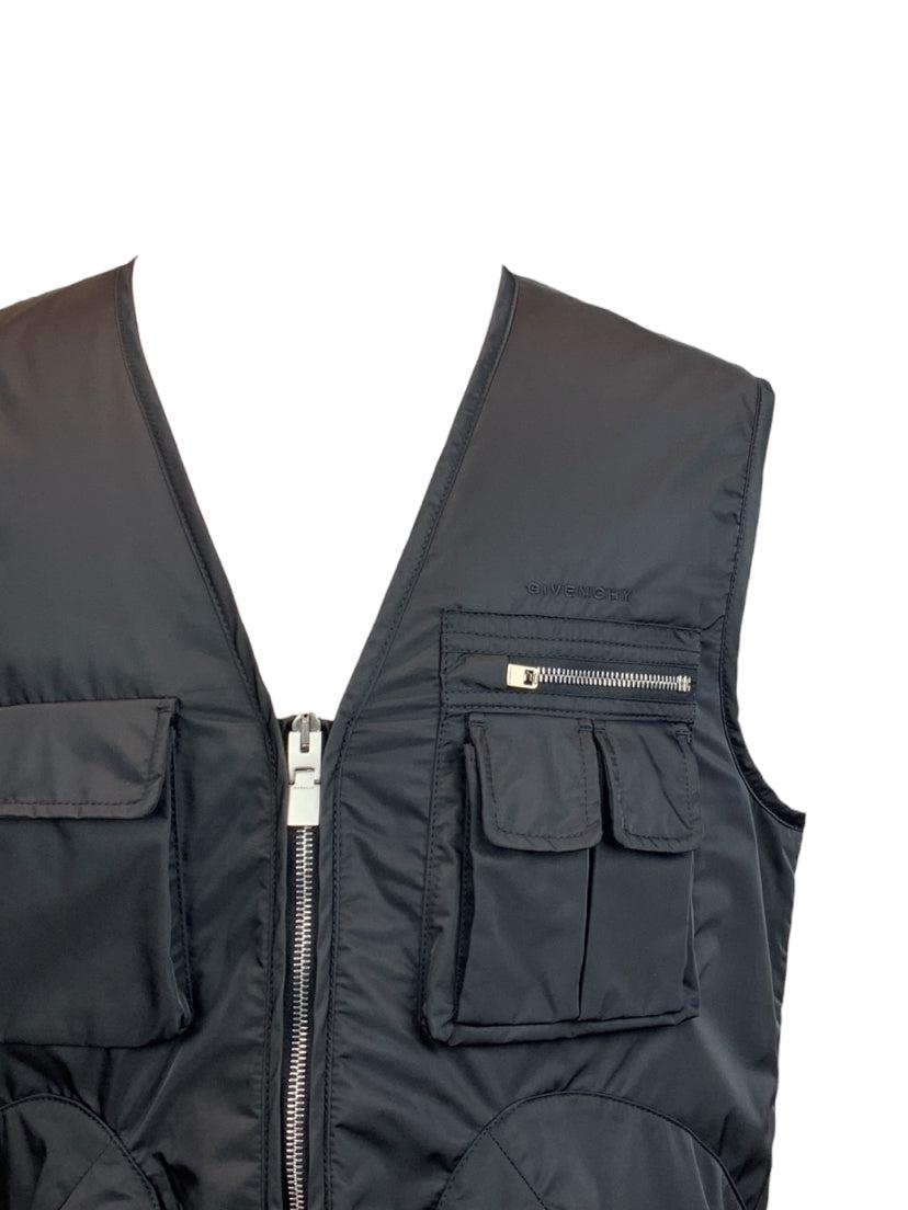 Givenchy Size L Men's Cargo Pockets Gilet Vest