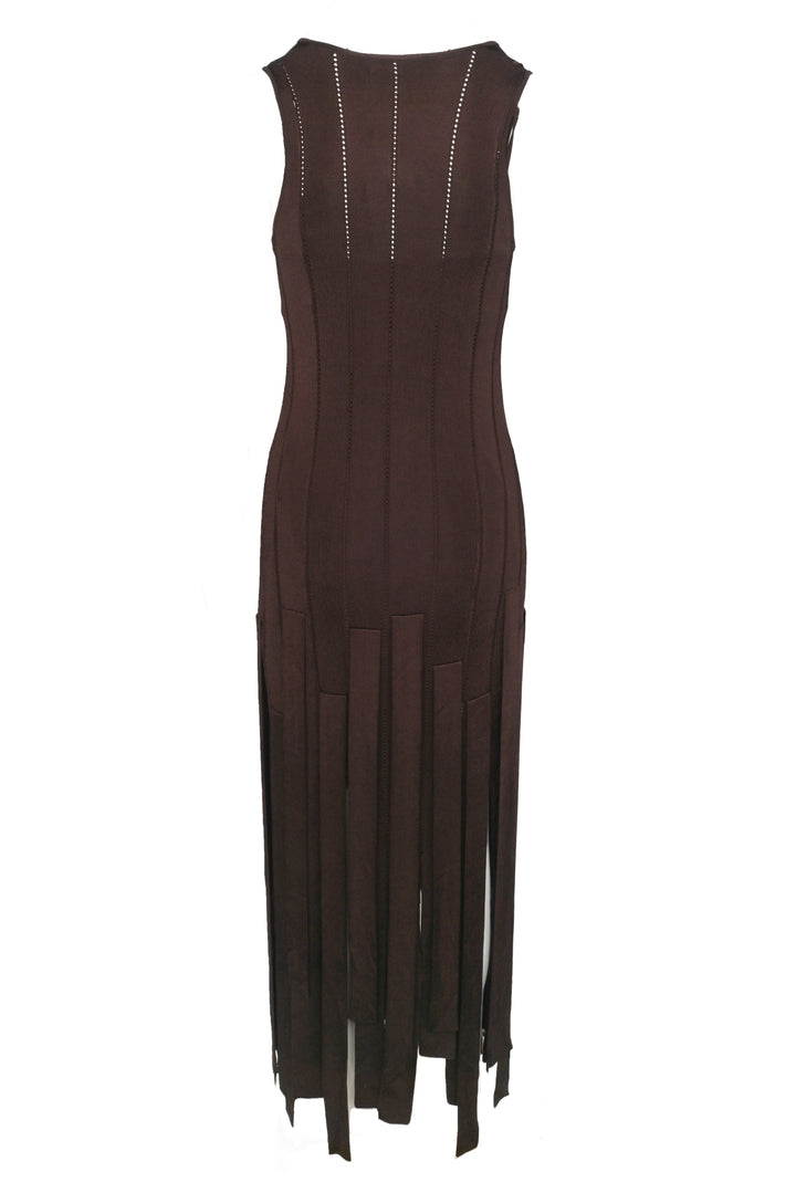 Zimmermann Size 1 Luna Fringe Midi Dress