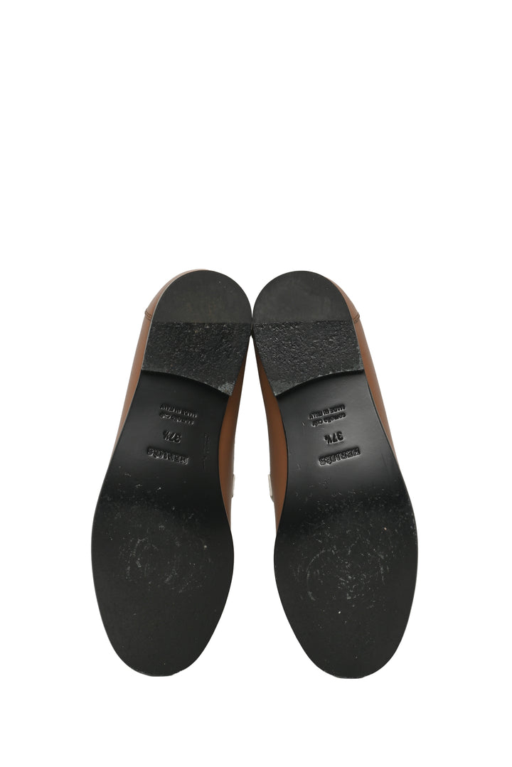 Hermes Size 37.5 Destin Loafers