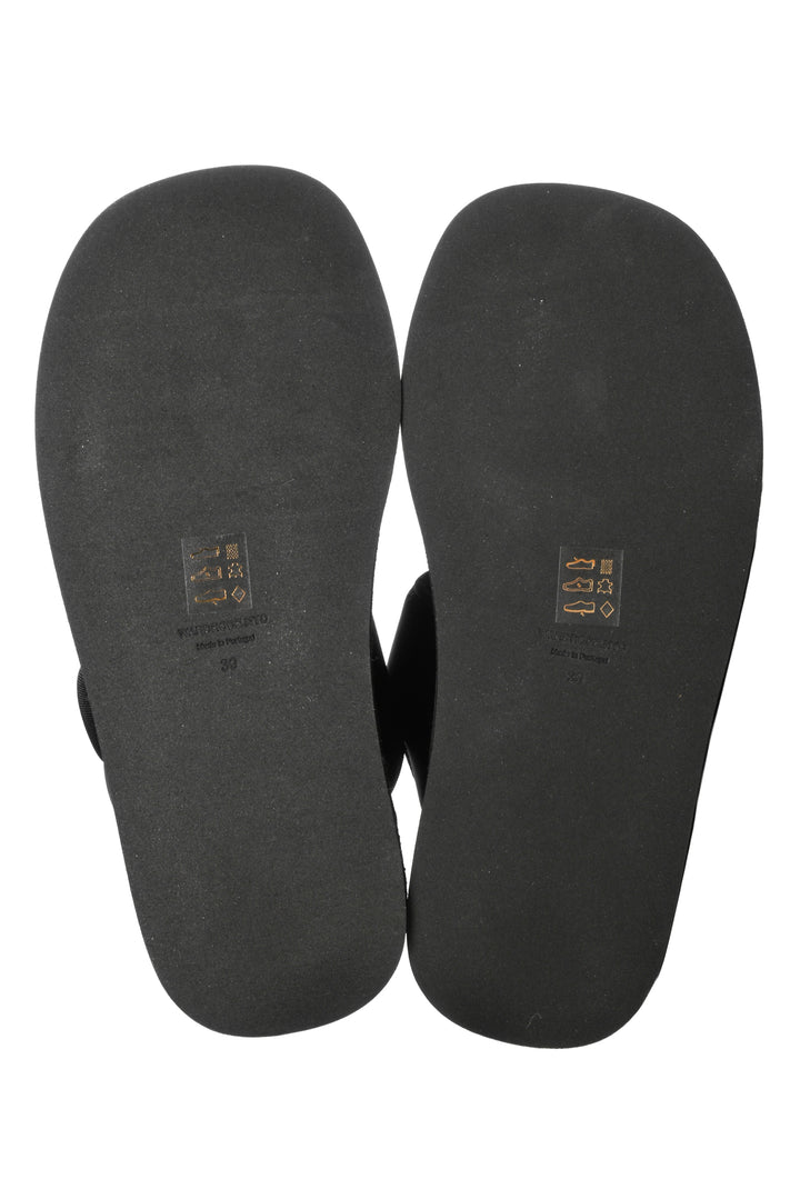 Wardrobe.NYC Size 39 Neoprene & Suede Sandals