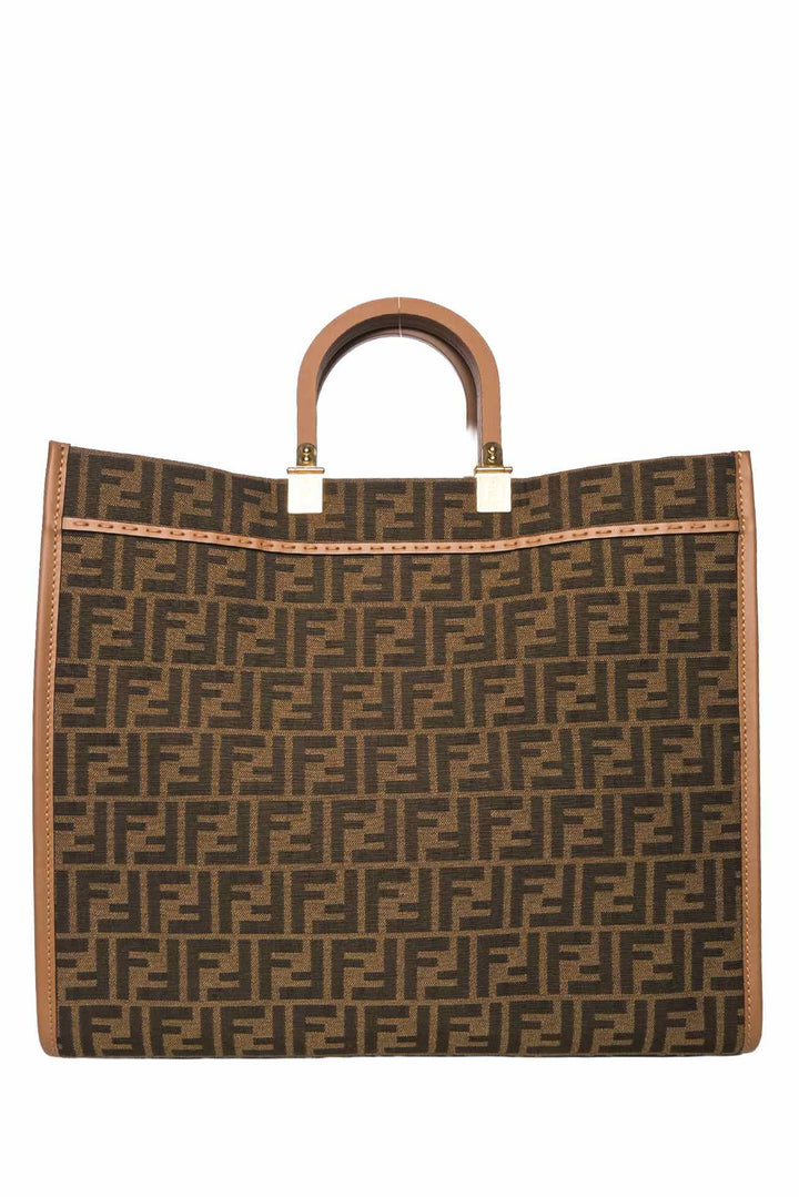 Fendi FF Jacquard Sunshine Large Tote