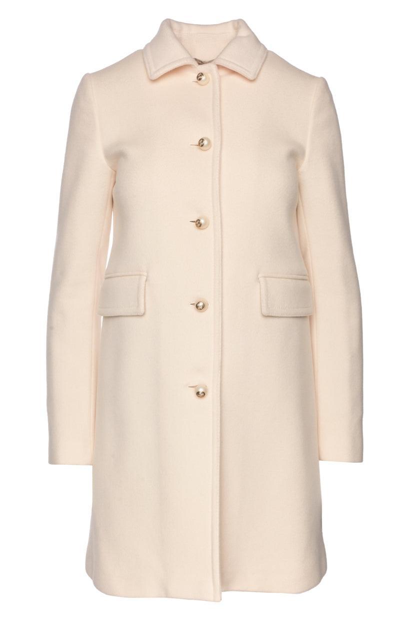 Gucci 2015 Size 38 GG Sphere Buttoned Coat