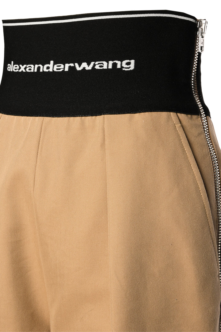 Alexander Wang Size 2 High-Waisted Straight Leg Pants