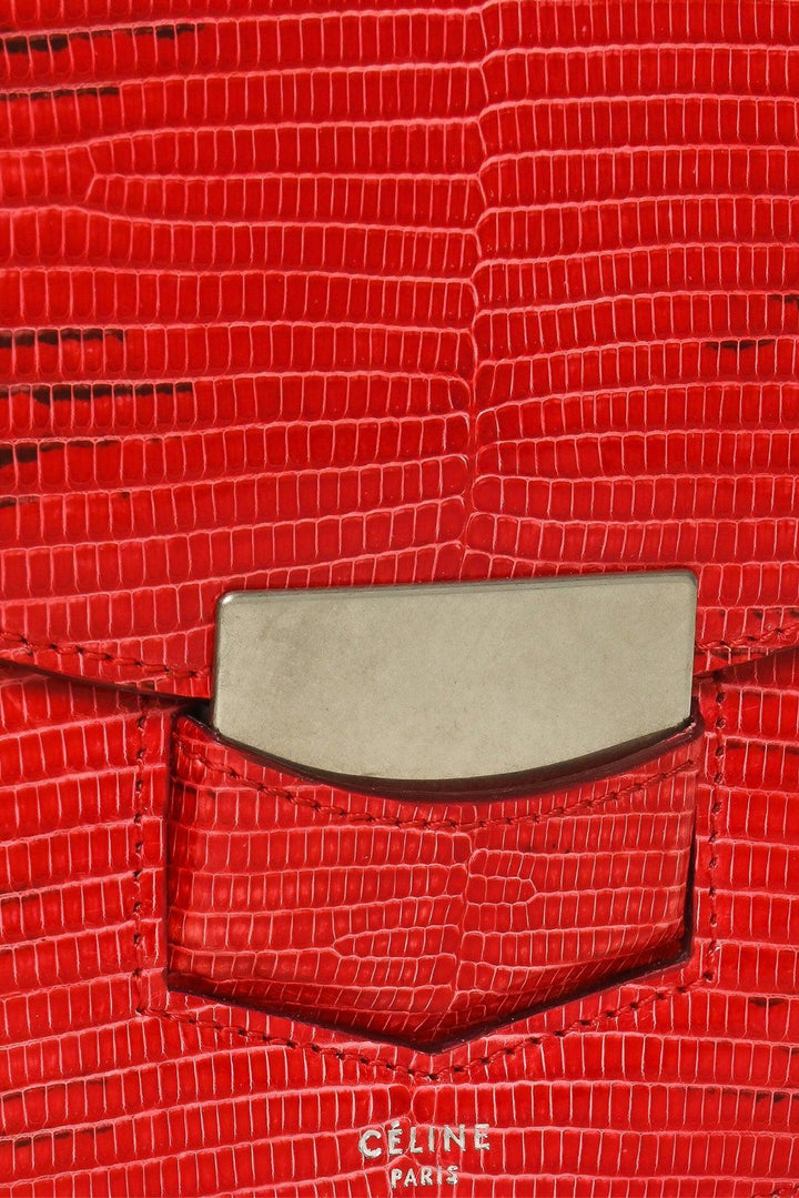Celine 2016 Small Lizard Trotteur Crossbody