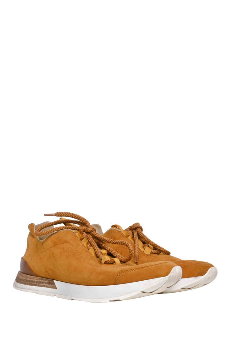 Hermes Size 38 Suede Buster Sneaker
