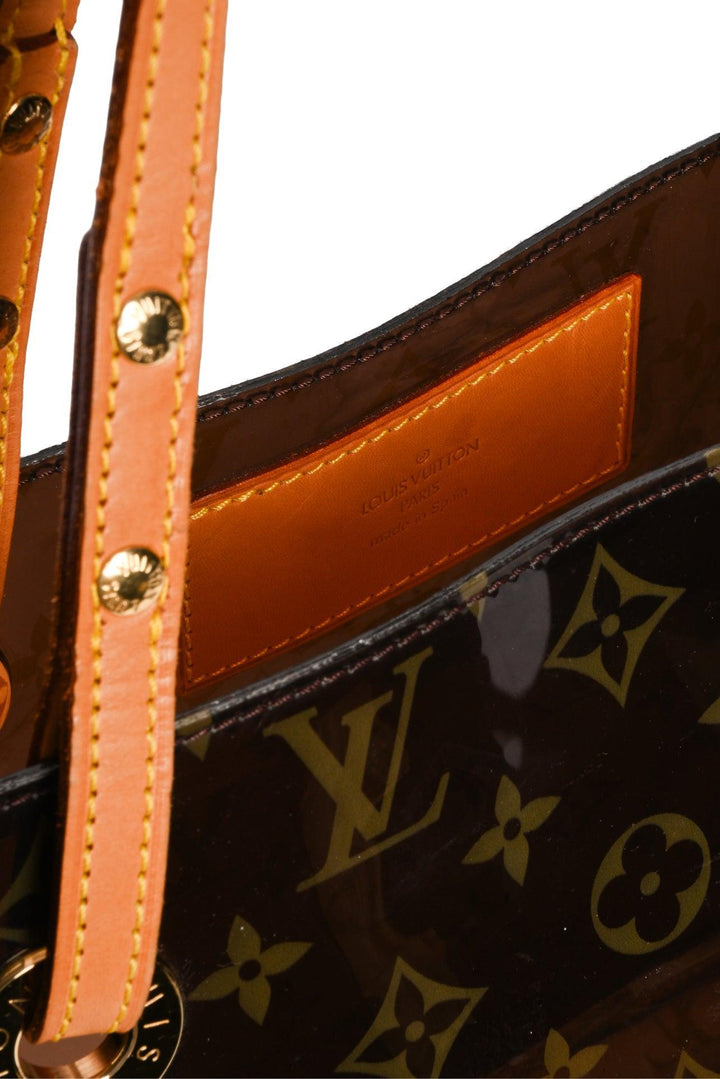 Louis Vuitton 2000 Limited Edition Monogram Vinyl Ambre Cruise Tote