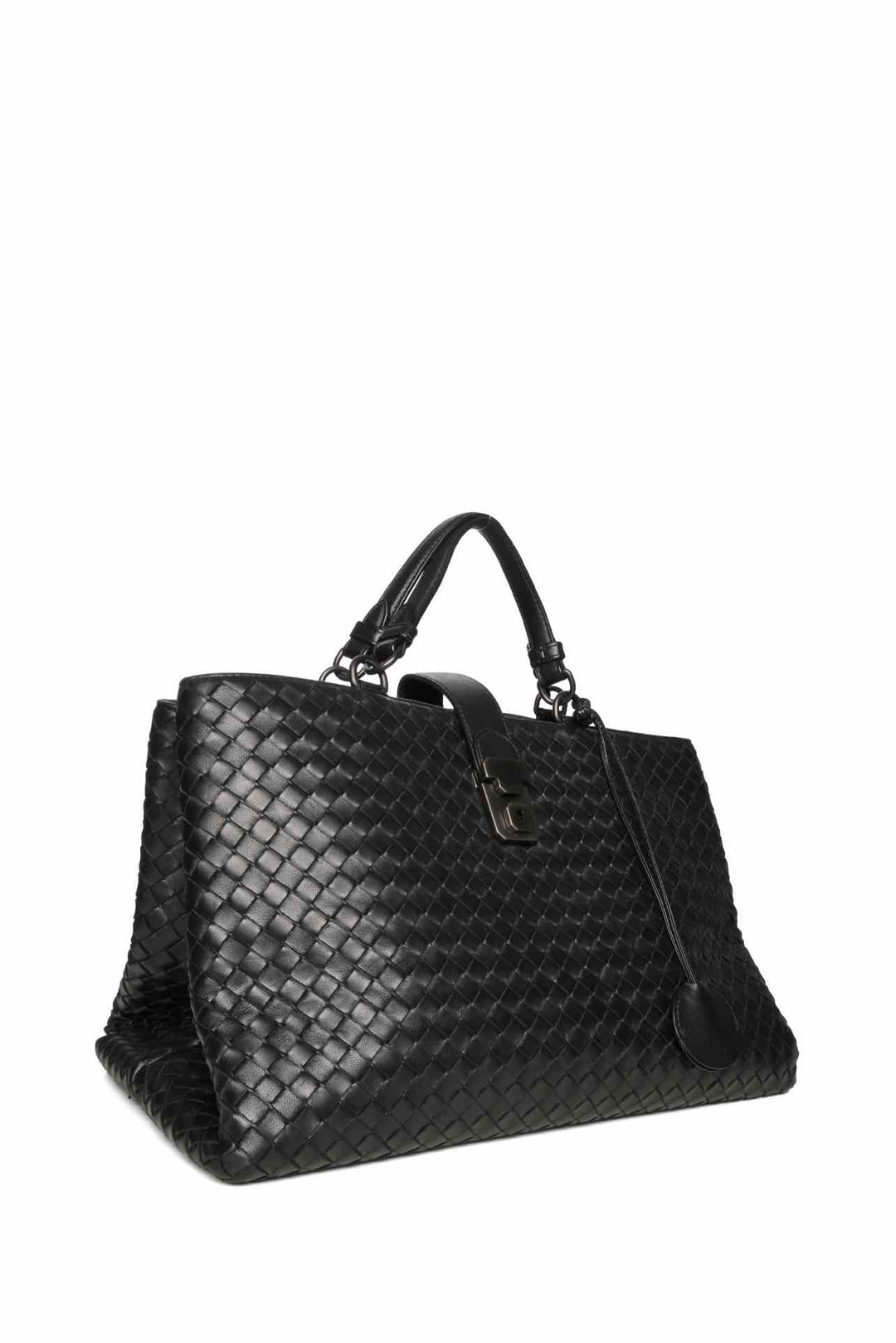 Bottega Veneta Medium Intrecciato Roma Top Handle Bag