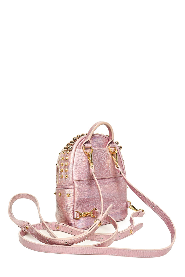 MCM Stark Bebe Boo Studded X-Mini Backpack