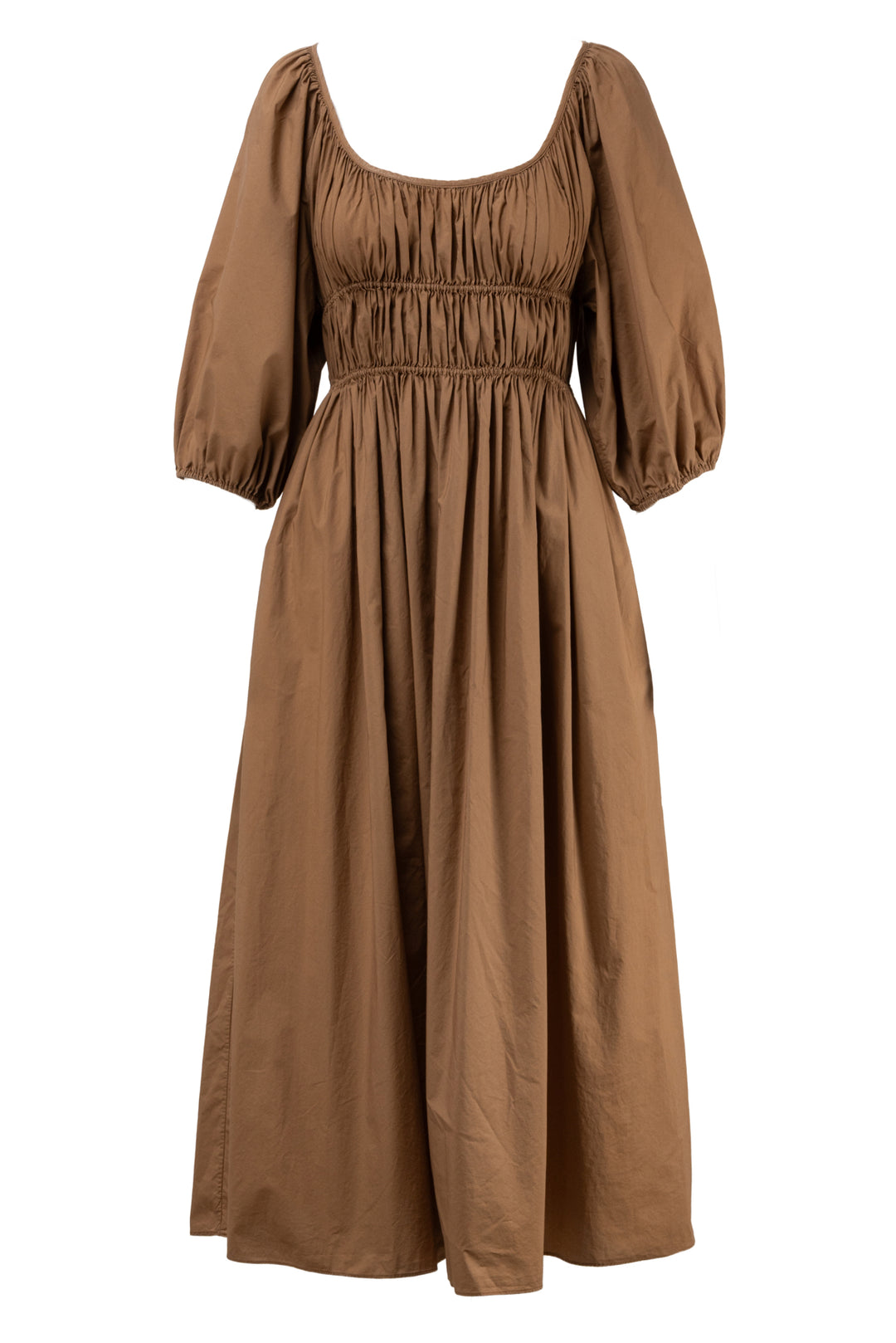 Matteau Size 6 Ruched Maxi Dress