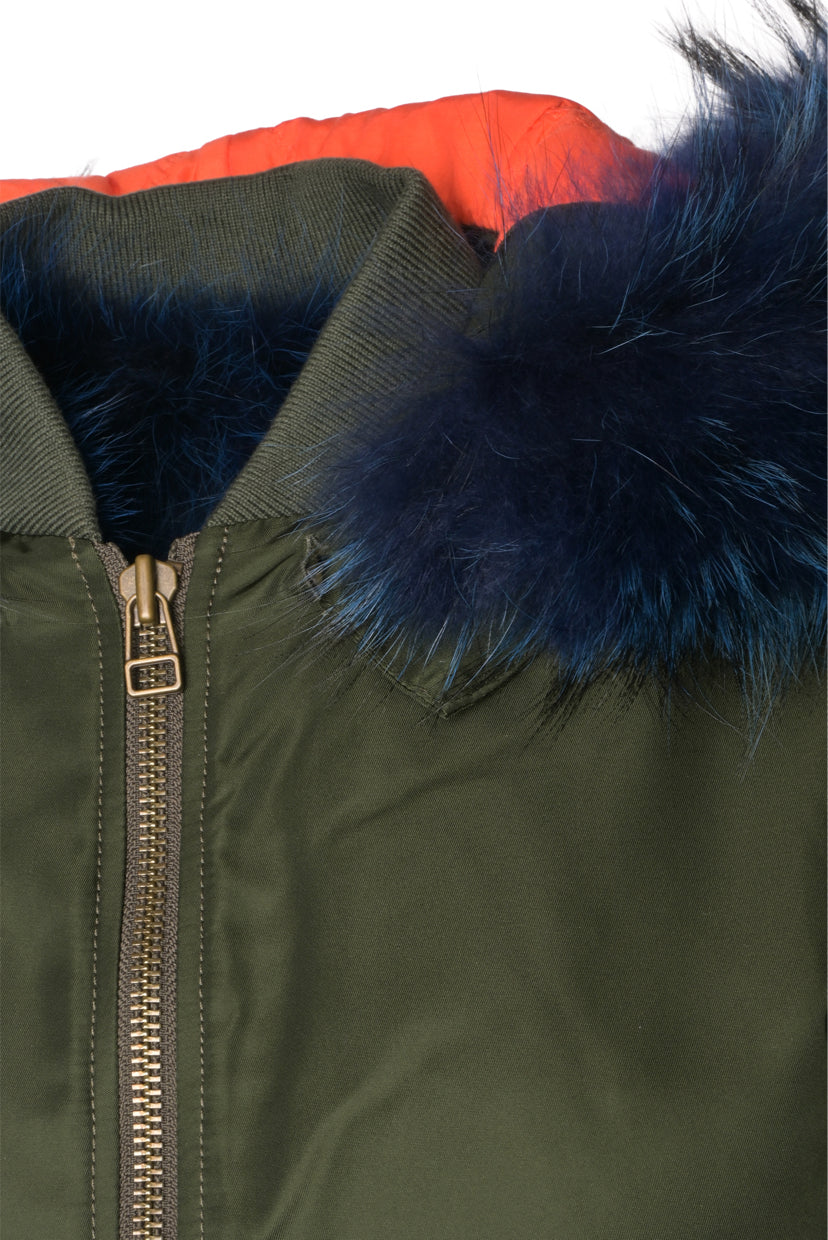 Mr & Mrs Italy Size XS Fur Lined Jacket