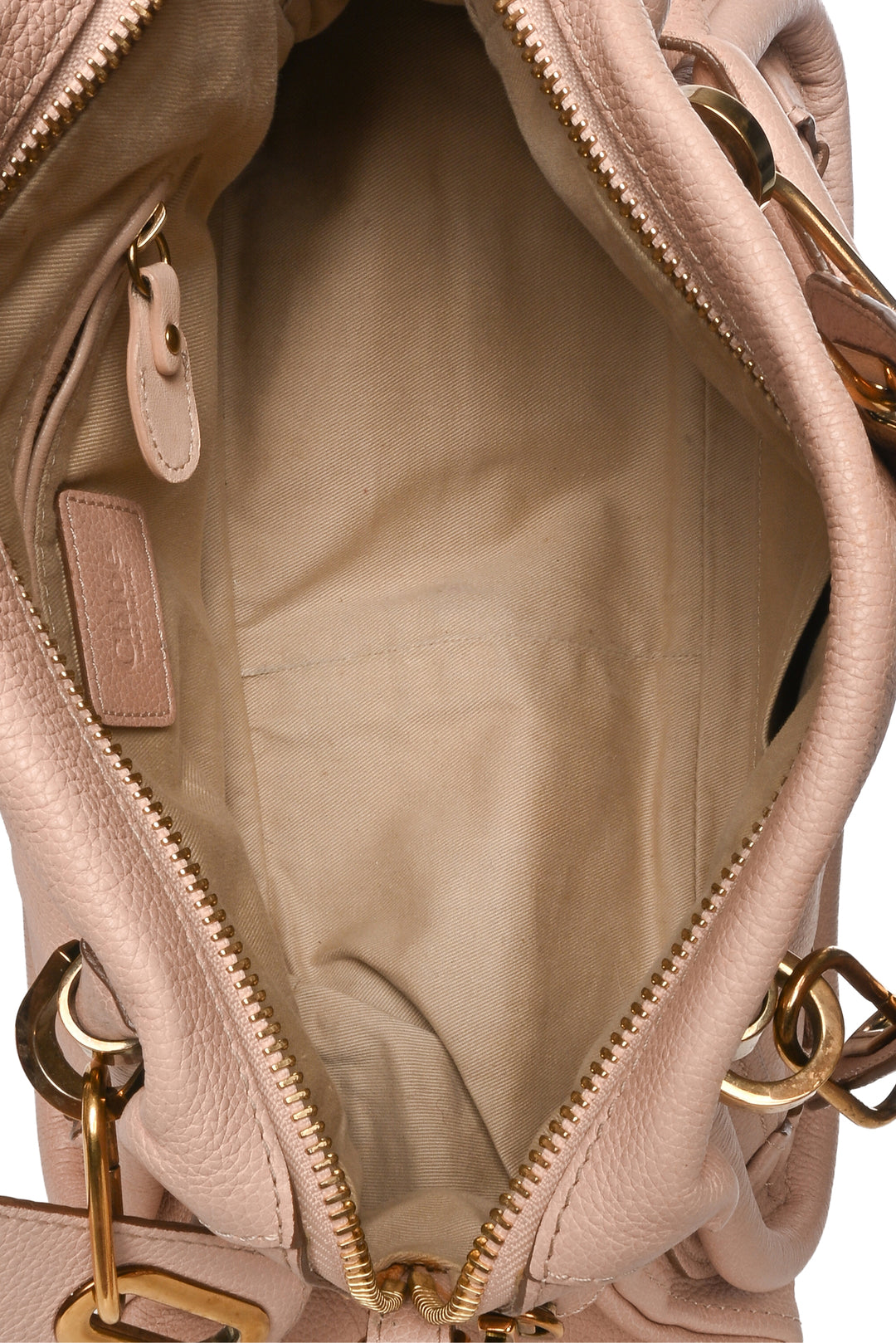 Chloe Leather Medium Paraty Shoulder Bag
