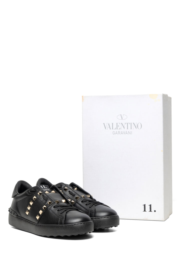Valentino Size 37.5 Rockstud Untitled Sneaker