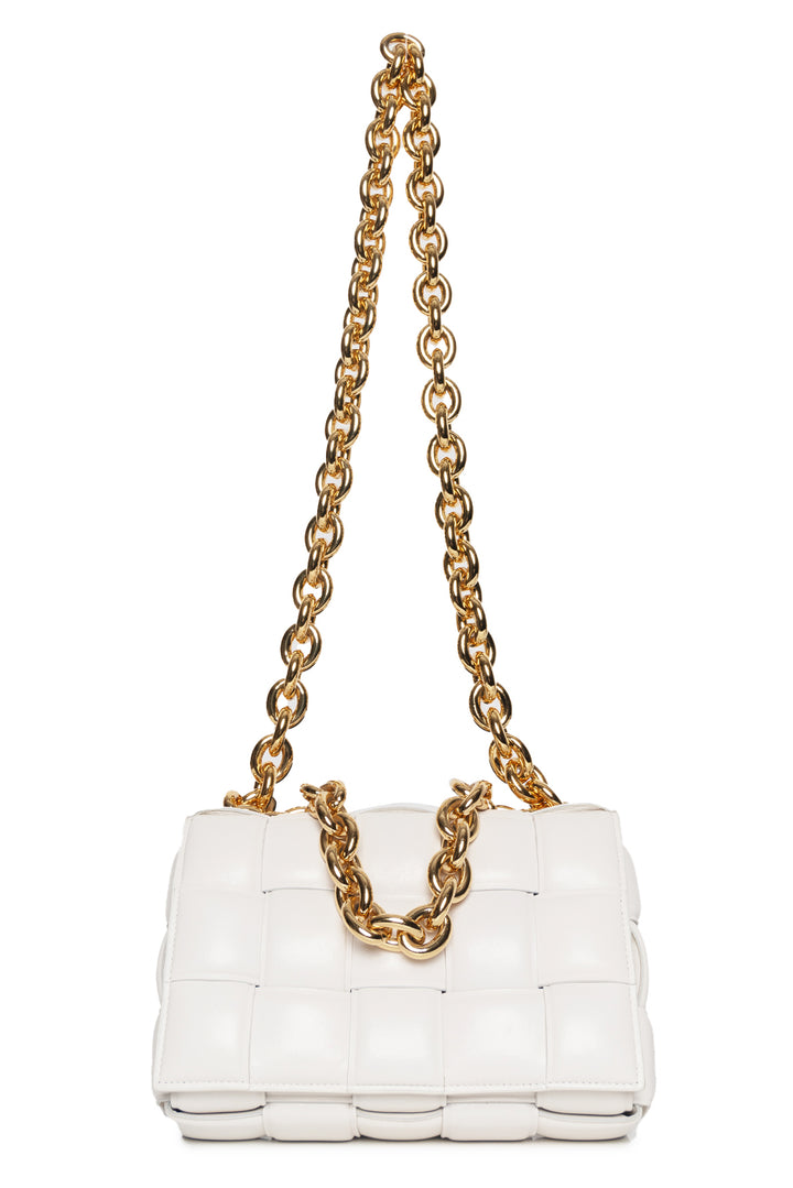 Bottega Veneta Chain Cassette Padded Intrecciato Leather Crossbody