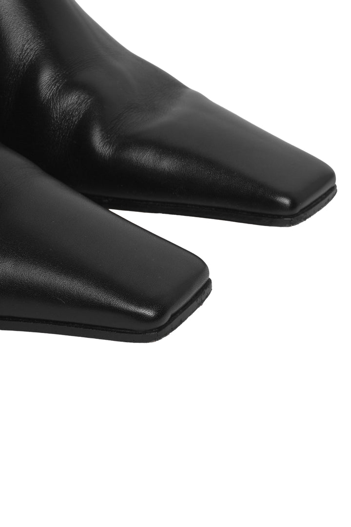 Khaite Size 38.5 The Marfa Leather Knee-High Boots