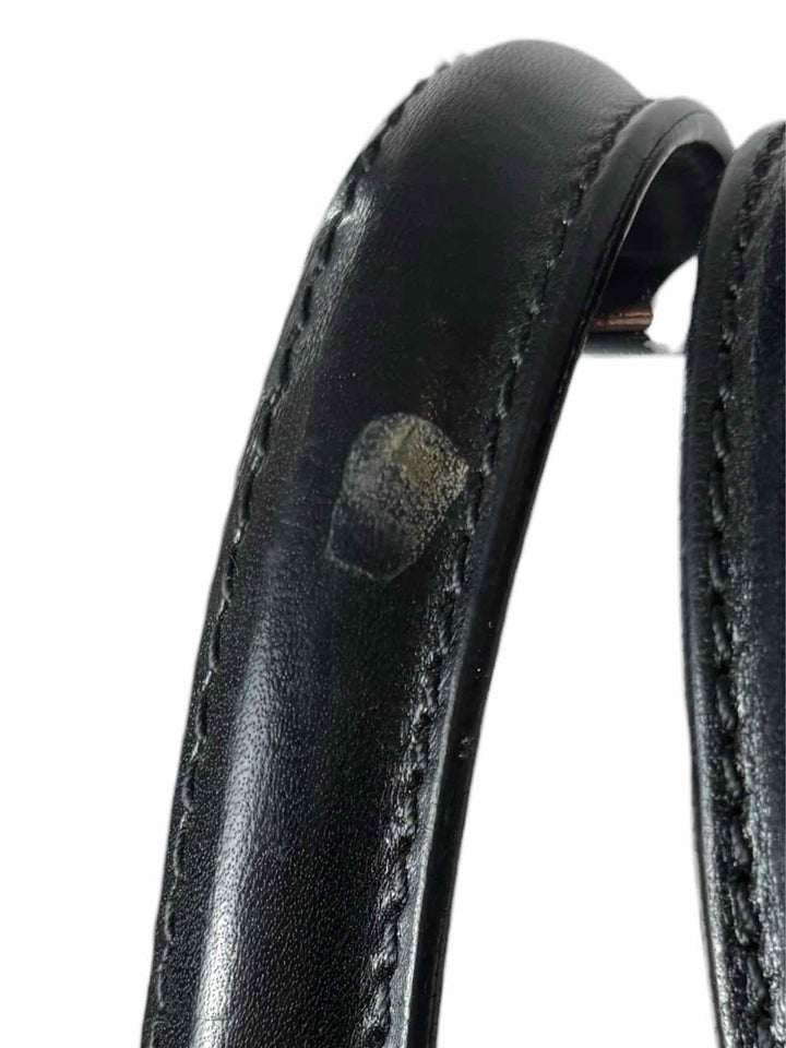 Burberry Black Leather Tote Purse