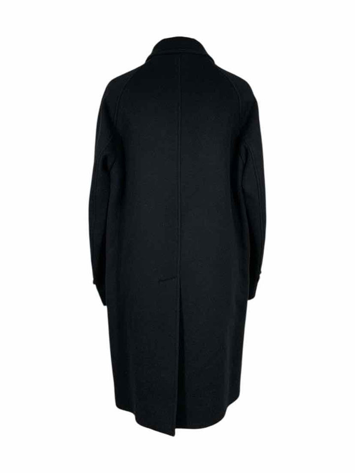 Burberry Size 46 Men's Wool & Cashmere Logo Coat