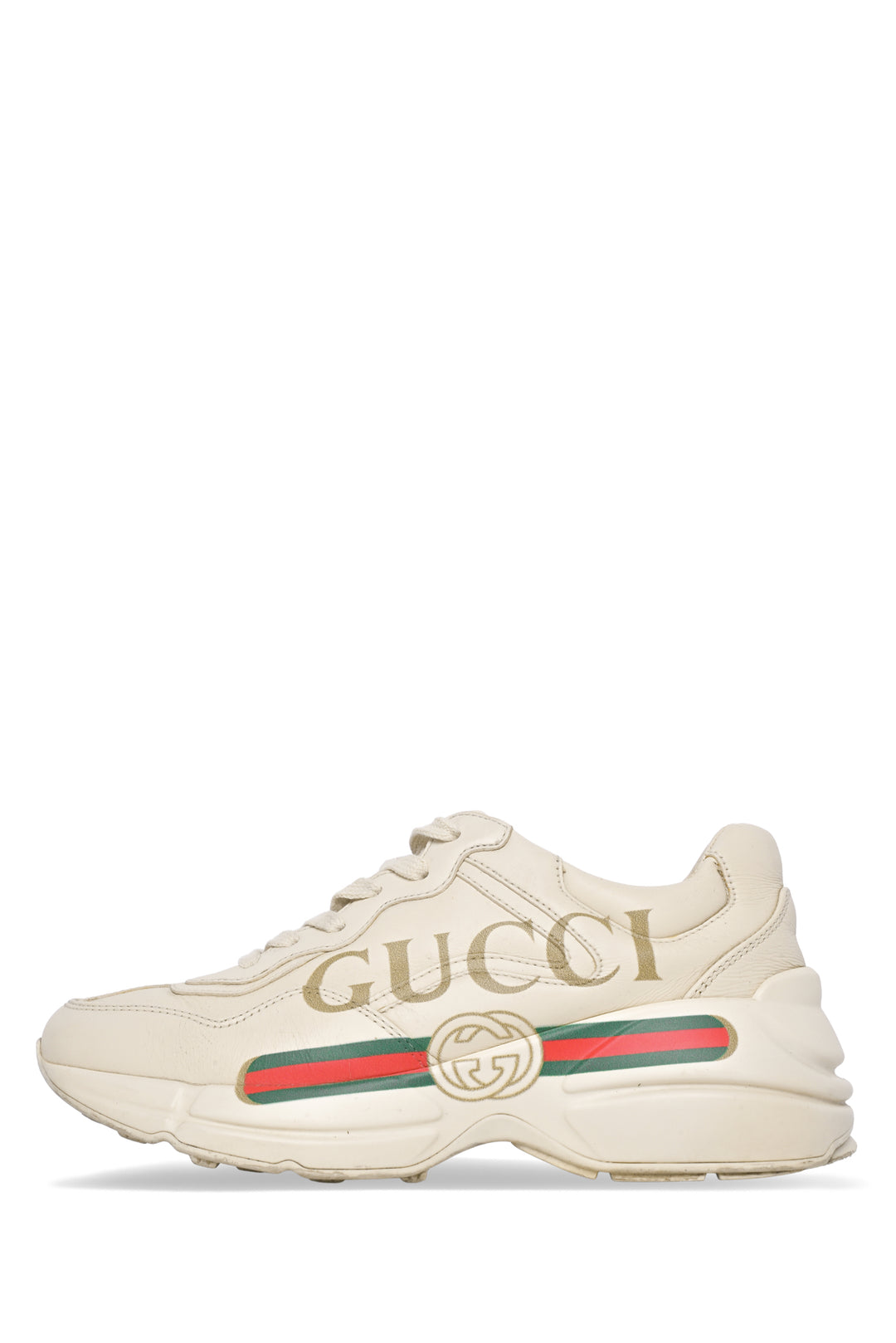 Gucci Size 35 Vintage Logo Rhyton Sneaker