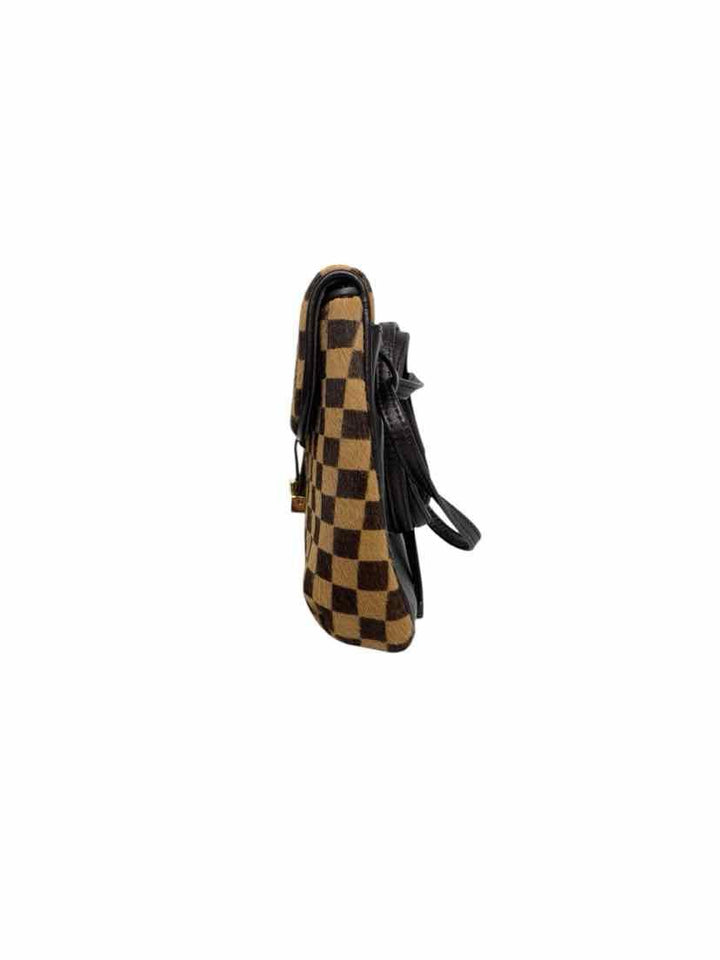 Louis Vuitton Damier Sauvage Ponyhair Gazelle Pochette