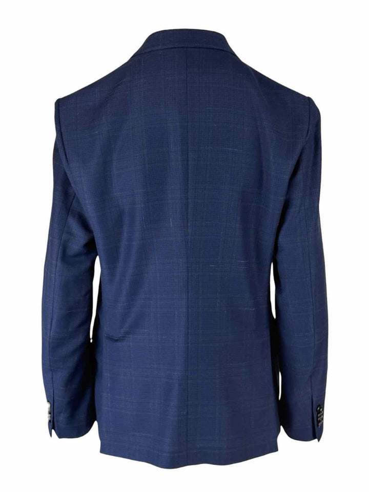 Ermenegildo Zegna Size 38 Men's Trofeo Light Check Print Blazer