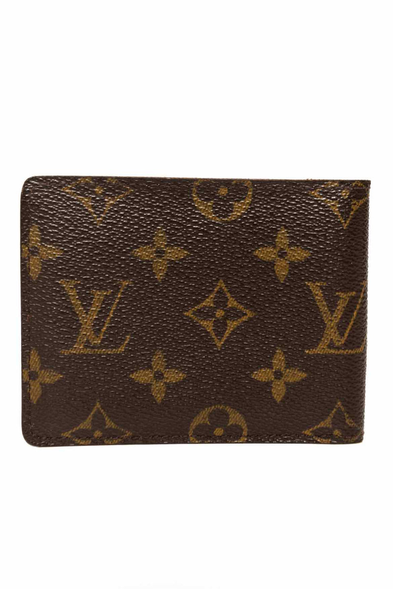 Louis Vuitton Leather Monogram Wallet