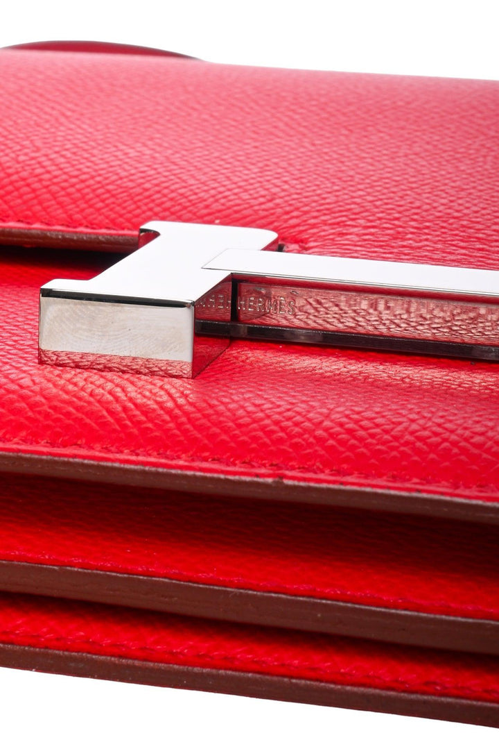 Hermes 2012  Epsom Leather Constance Elan Shoulder Bag