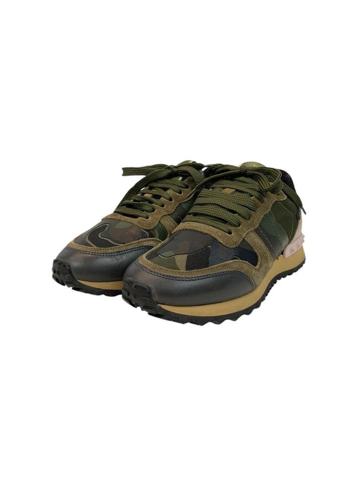 Valentino Size 35.5 Camo Rockrunner Sneaker